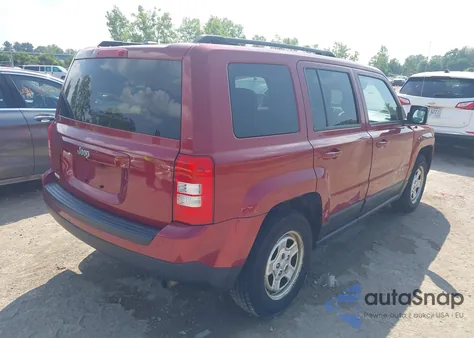 2016 Jeep Patriot Sport from USA, damaged, VIN 1C4NJPBA2GD732375